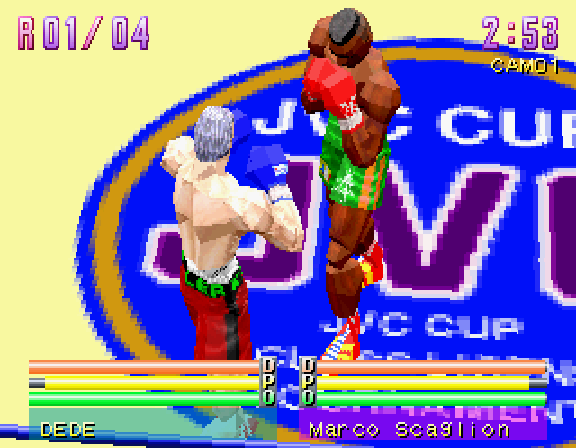 King of Boxing screenshot 2 for Sega Saturn